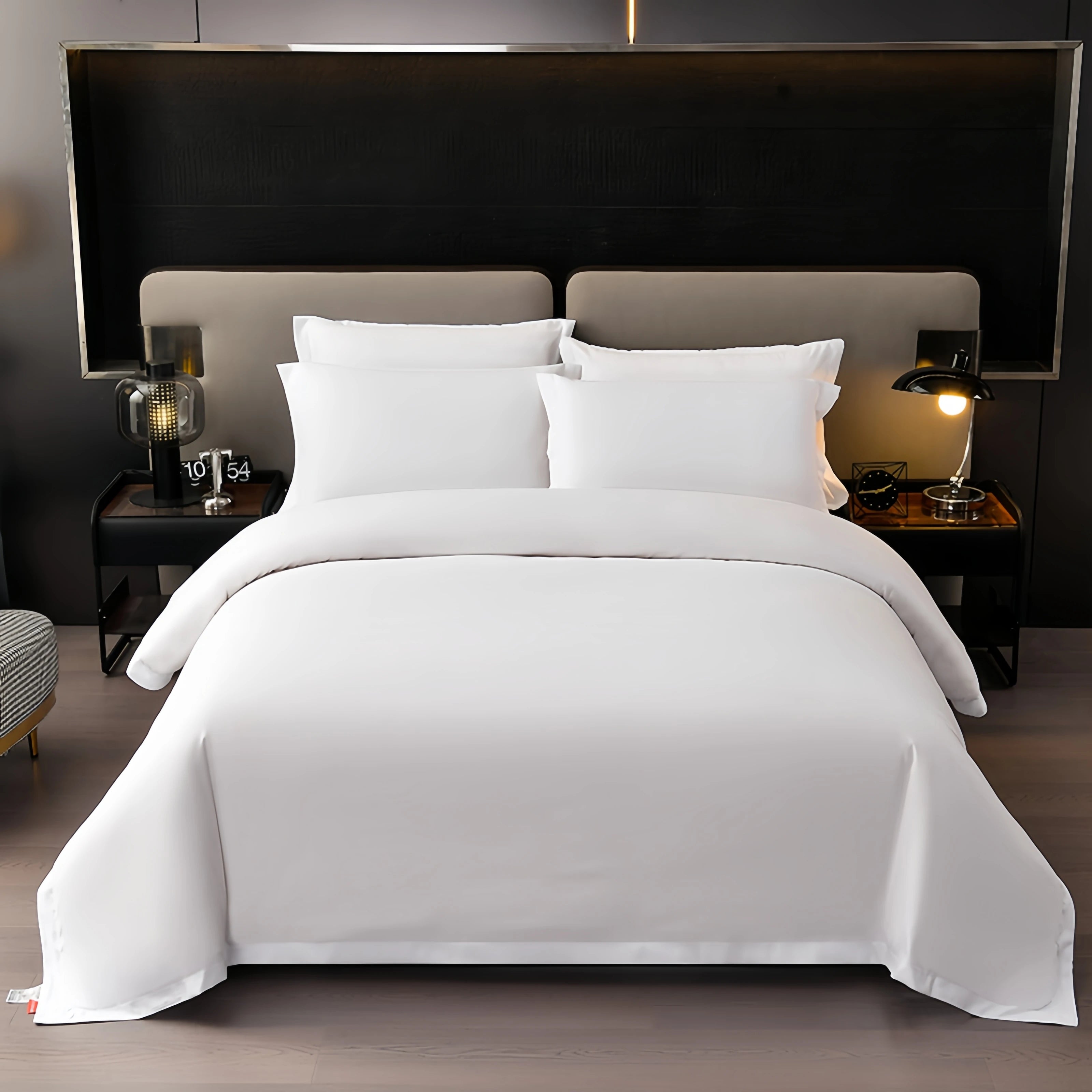 Kuup Queen Size Matte Duvet Cover Skin-Friendly Colored Bedding Set with Flower Branch Design High-Quality Quilt Cover