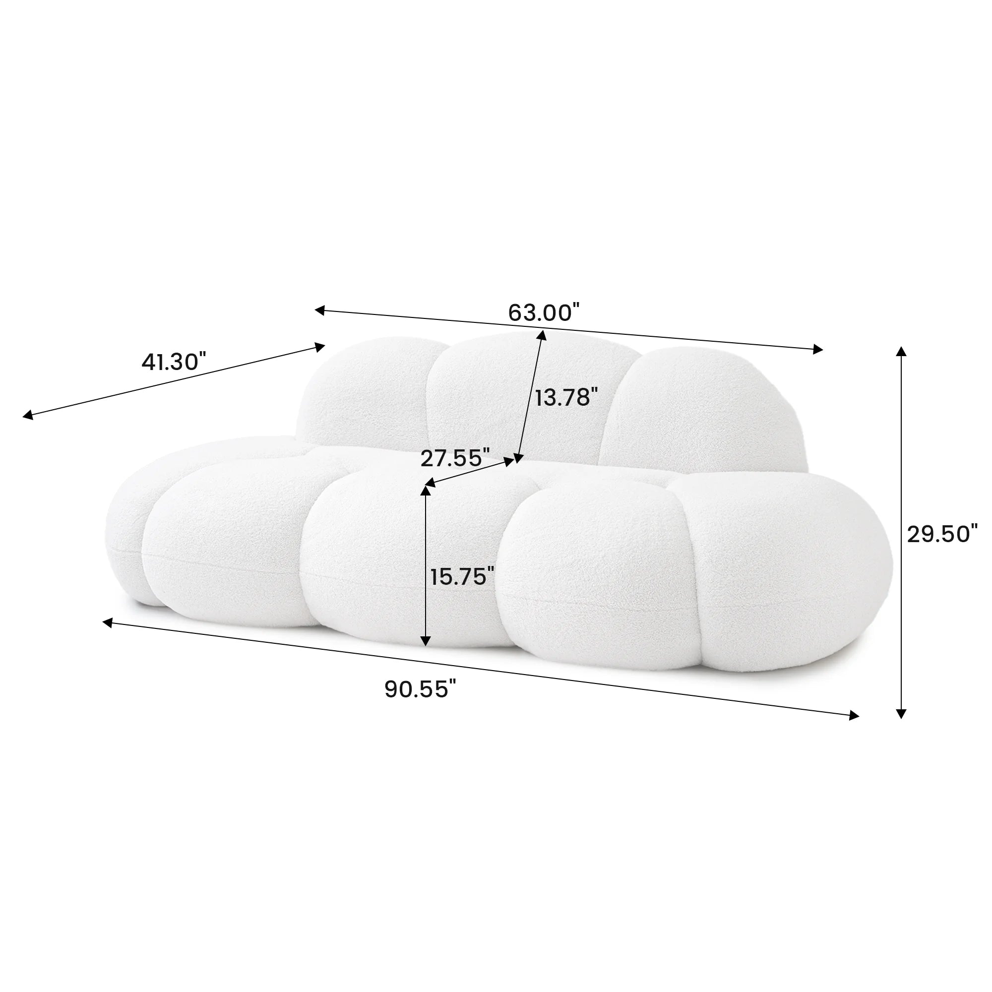 Cloud Shaped Leisure Sofa