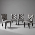 Velvet Tufted Dining Chairs