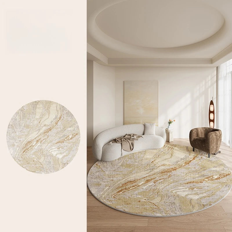 Modern Style Round Carpet