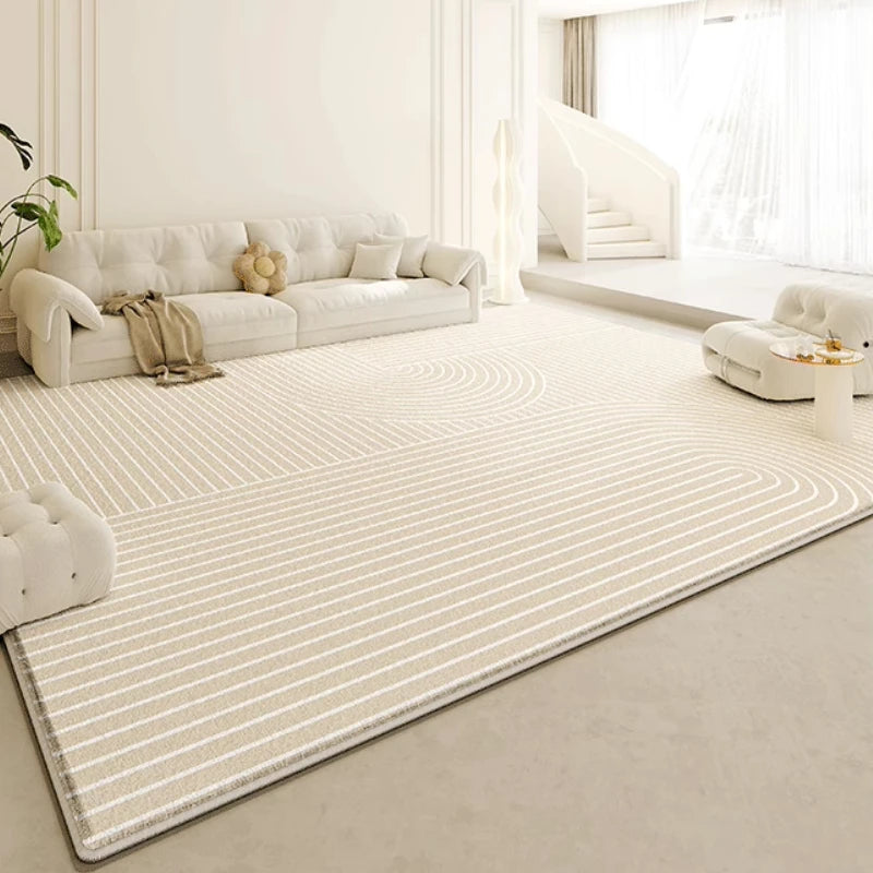 Cream Fluffy Soft Rug Thick Anti-slip