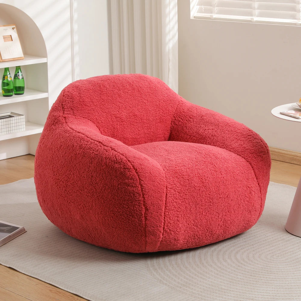 Bean Bag Chair , Sofa for Adults Comfy Beanbag Giant  Chair with Spacious Design  Couch with Armrest Large Chair with Memory