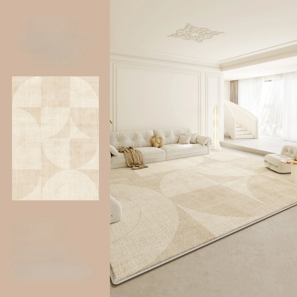 Cream Fluffy Soft Rug Thick Anti-slip