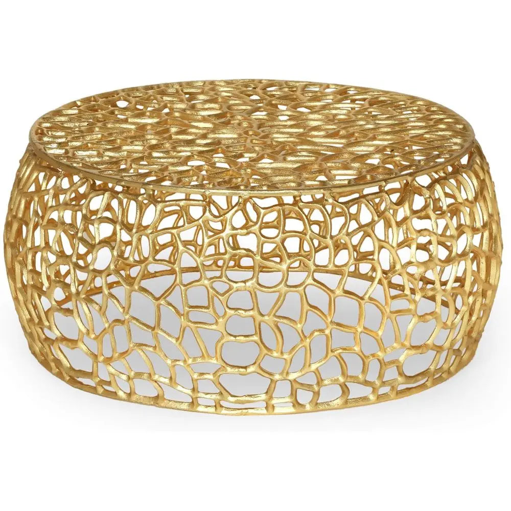 Gold 310321 Coffee Table, 27.5 Square, 12.5 Tall by Great Deal Furniture