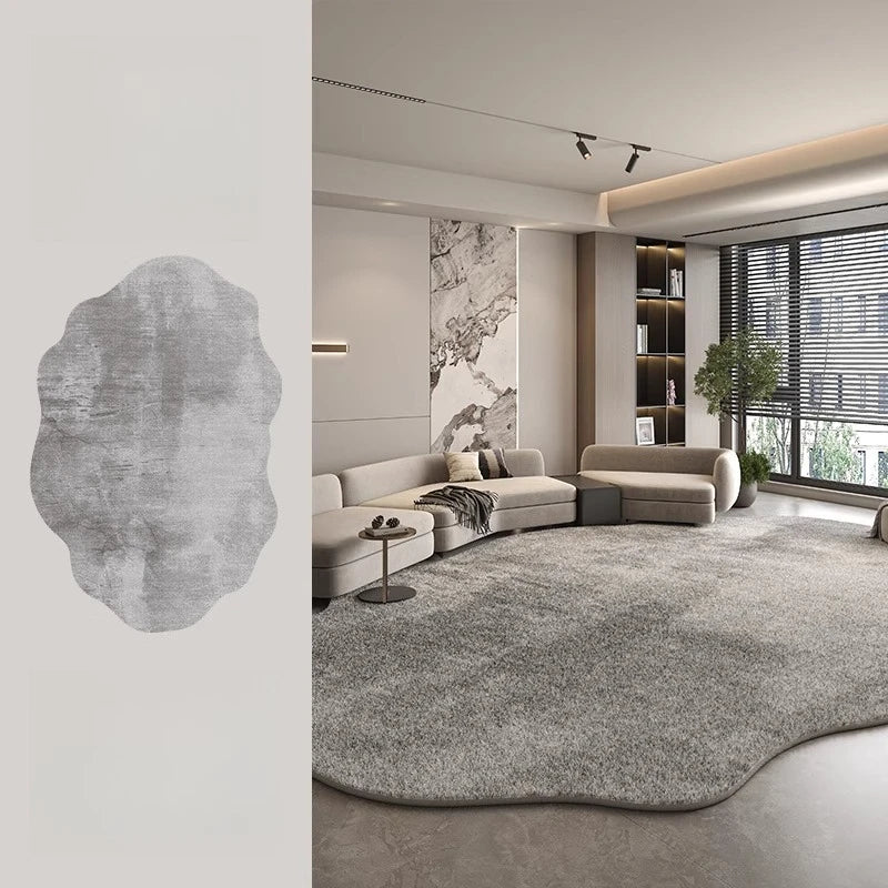 Irregular Shapes Large Carpet
