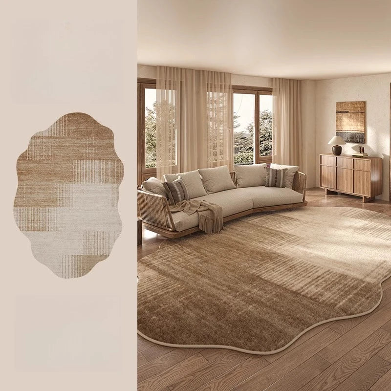 Irregular Shapes Large Carpet