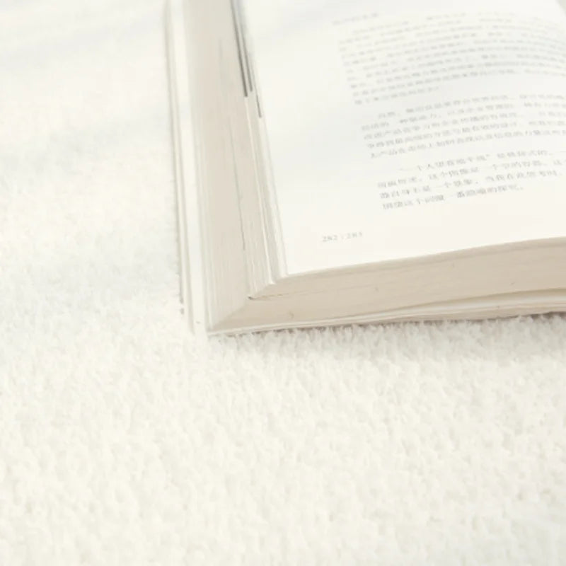 European Style Plush Round Carpet Washable