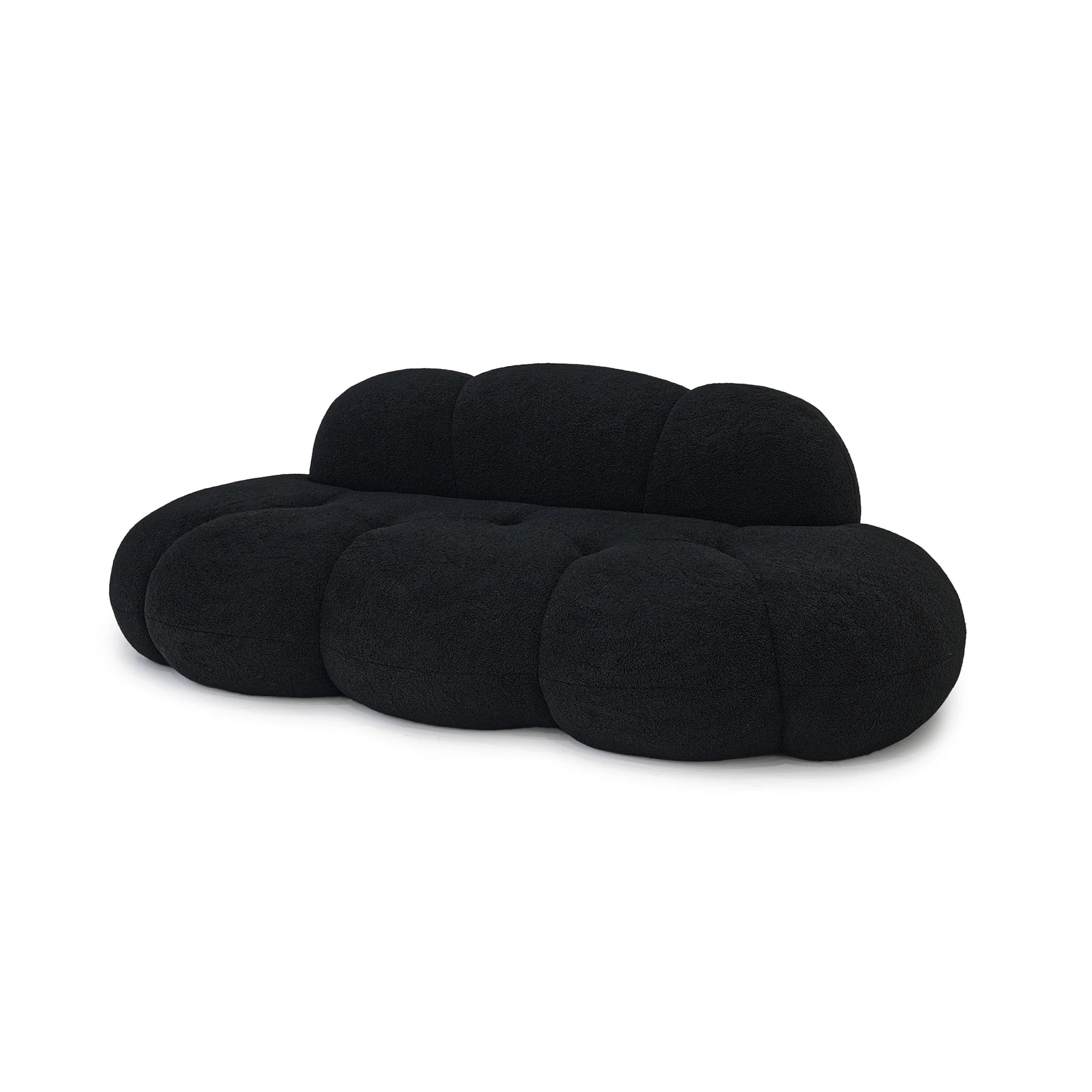 Sdorens Modern Cloud Shaped Couches for Living Room Comfy Upholstered Cloud Shaped Leisure Sofa Couch for Bedroom Apartment