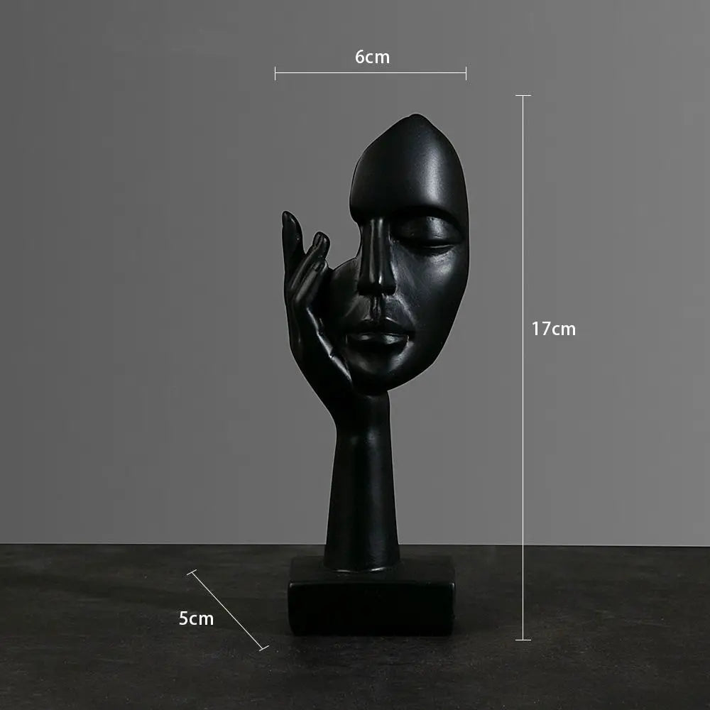 Nordic Resin Abstract Statue