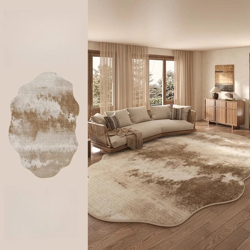 Irregular Shapes Large Carpet
