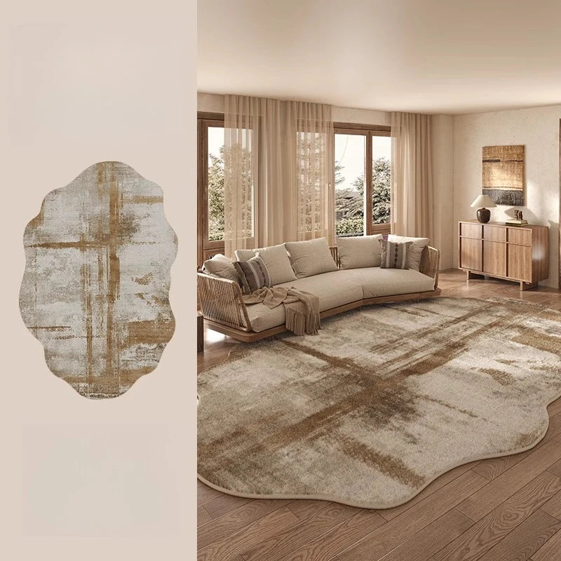 Irregular Shapes Large Carpet