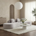 130” Boneless Sectional Couches for Living Room | Modern Curved Sofa Comfy Cloud Couch | Oversized Plush Modular, Customized